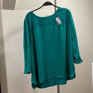Teal Blouse